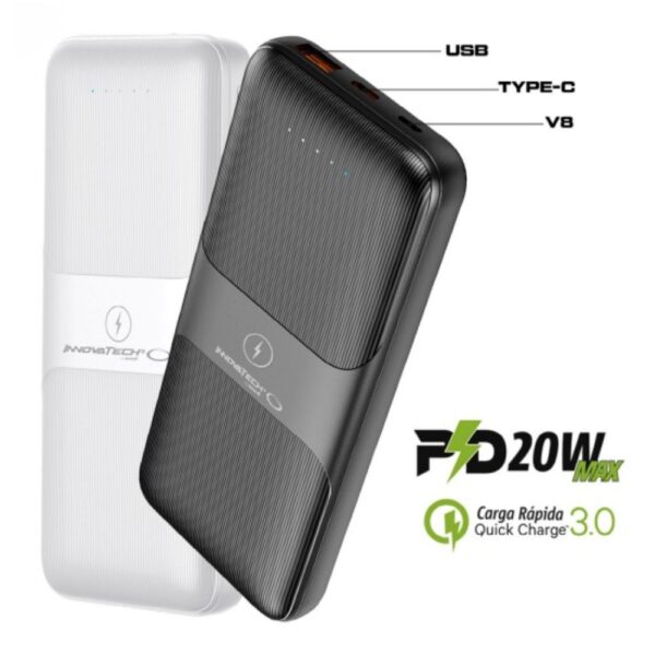 Power Bank 10000 mAh Innovatech Carga R