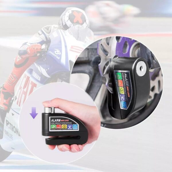 Candado De Seguridad Freno Disco Moto