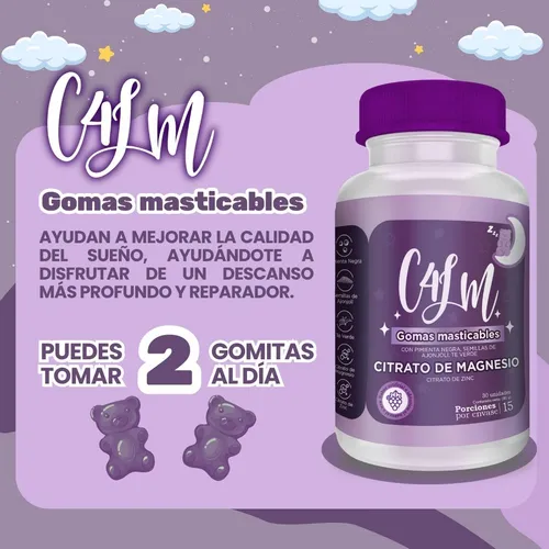 C4LM Gomas para dormir